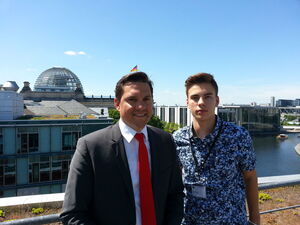 Johannes Fechner mit Konstantin Hörner in Berlin